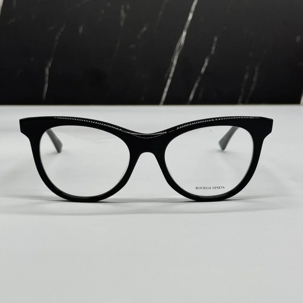 NEW BOTTEGA VENETA BV1064O 001 BLACK WOMEN EYEGLASSES